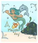 A magical day in the sea